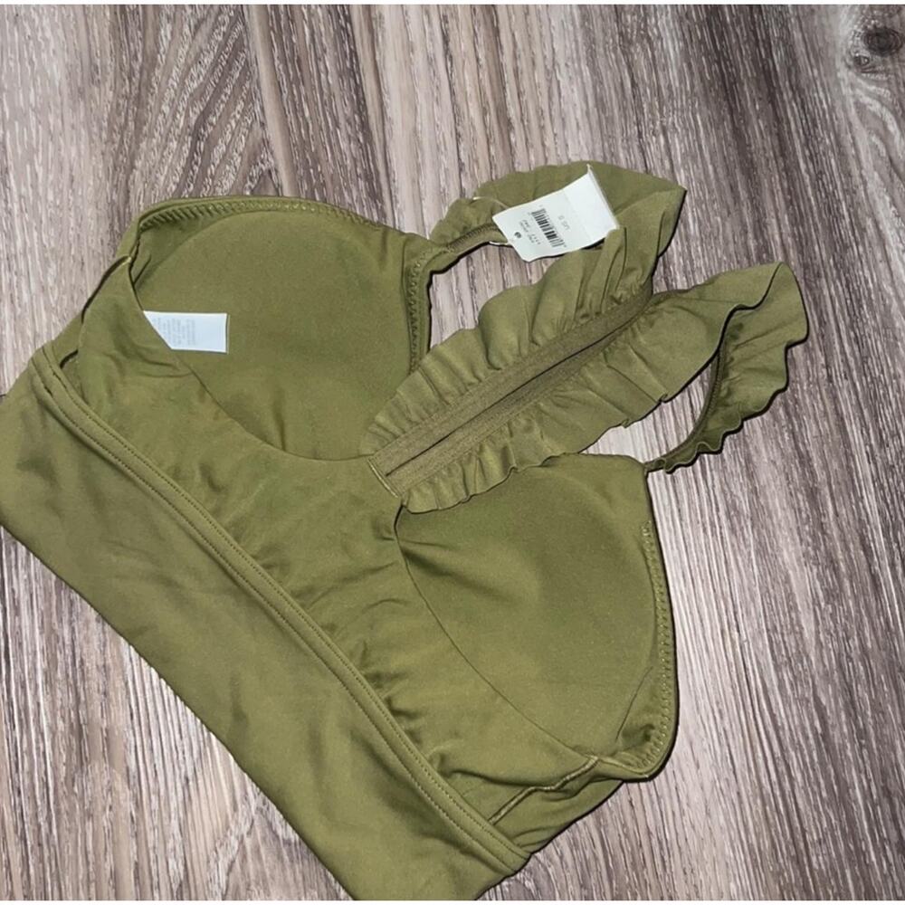 $40 OFFLINE By Aerie Real Me Xtra Ruffle Sports Bra S NWT - Picture 7 of 9